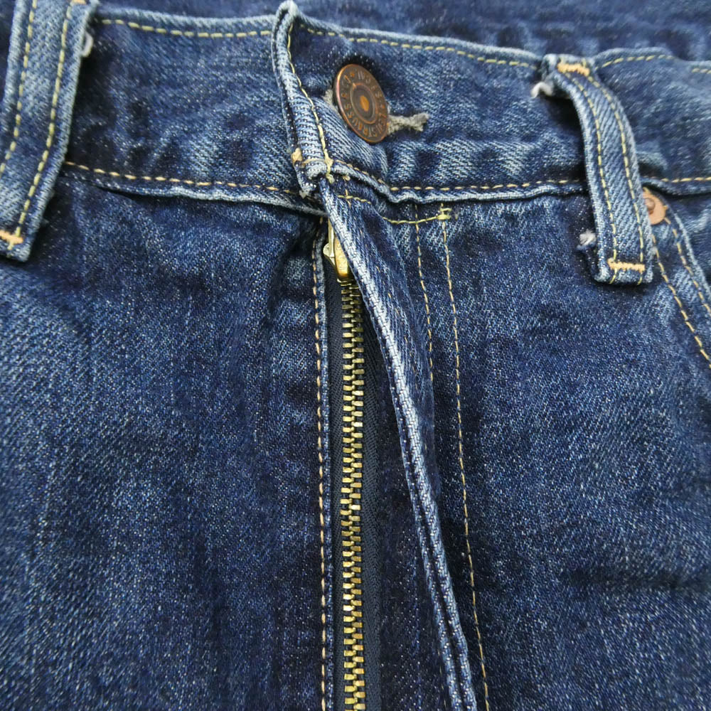 Levi's リーバイス 74879-0000 リメイク加工 1961年モデル 551ZXX カスタマイズド 復刻 デニム パンツ インディゴブルー系 W36【中古】