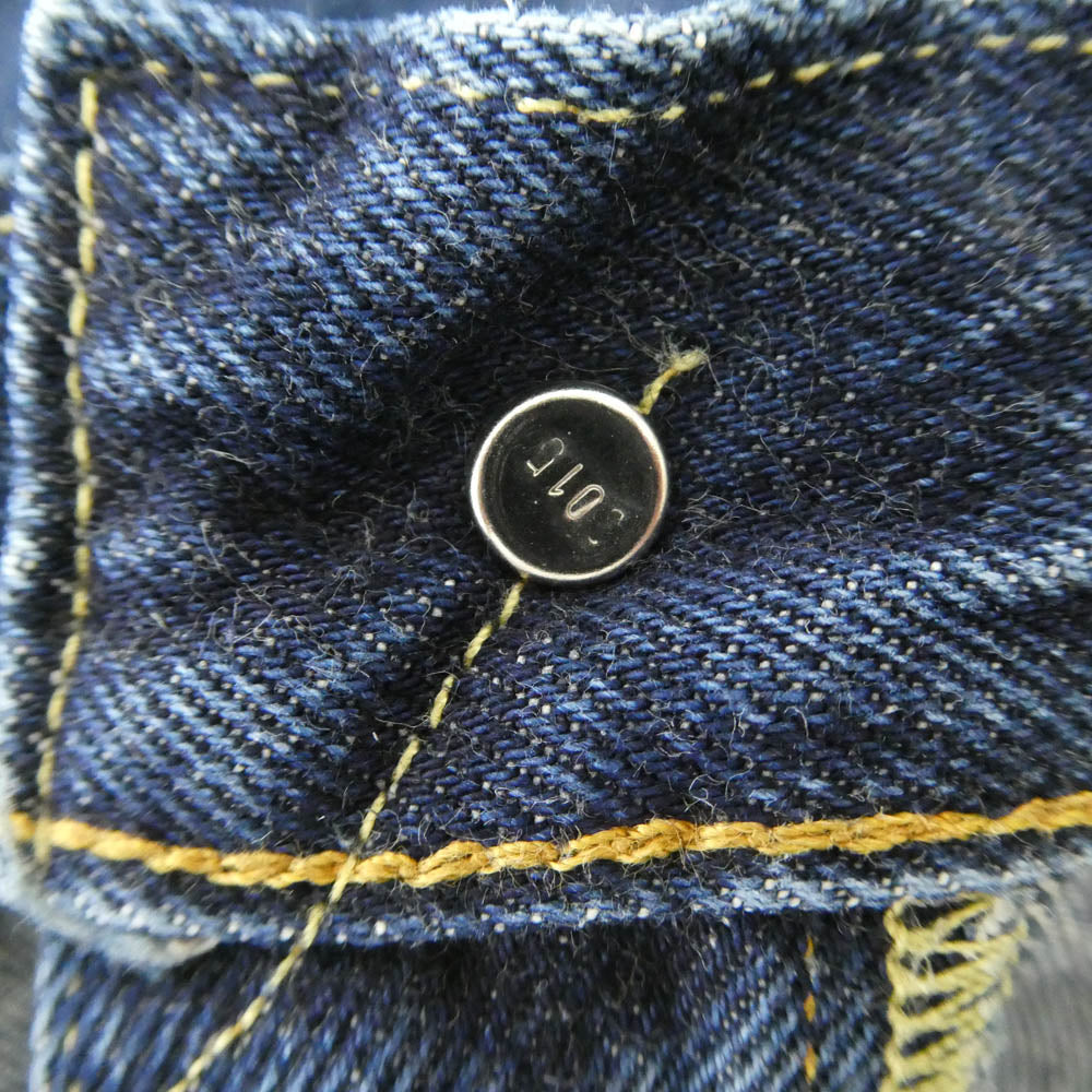 Levi's リーバイス 50155-0078 LVC 1955年モデル 501XX 復刻 デニム パンツ インディゴブルー系 W36【中古】