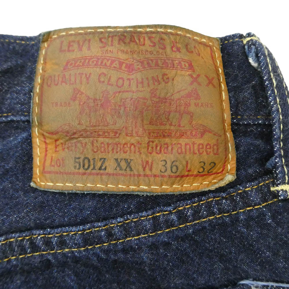 Levi's リーバイス 50154-0111 LVC 501ZXX 1954年モデル 復刻 デニム パンツ インディゴブルー系 W36【中古】