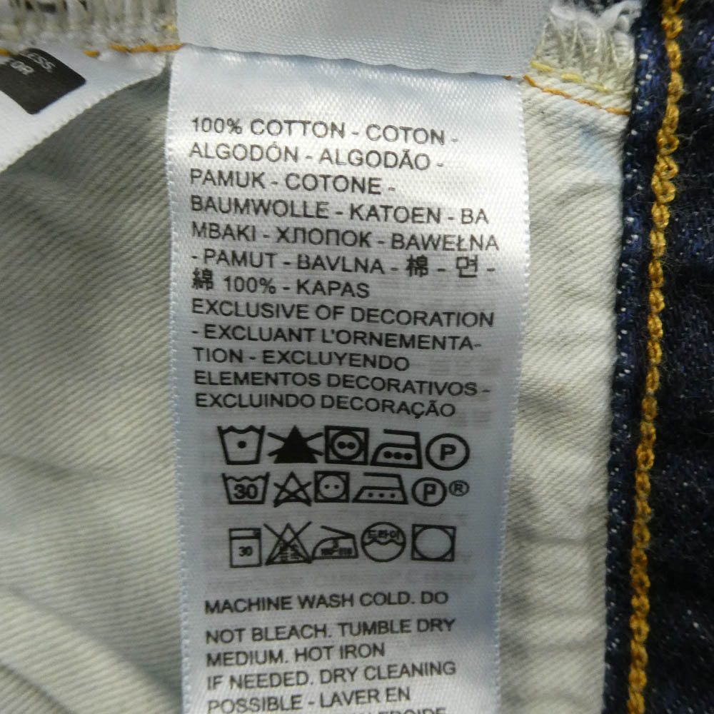 Levi's リーバイス 50154-0111 LVC 501ZXX 1954年モデル 復刻 デニム パンツ インディゴブルー系 W36【中古】