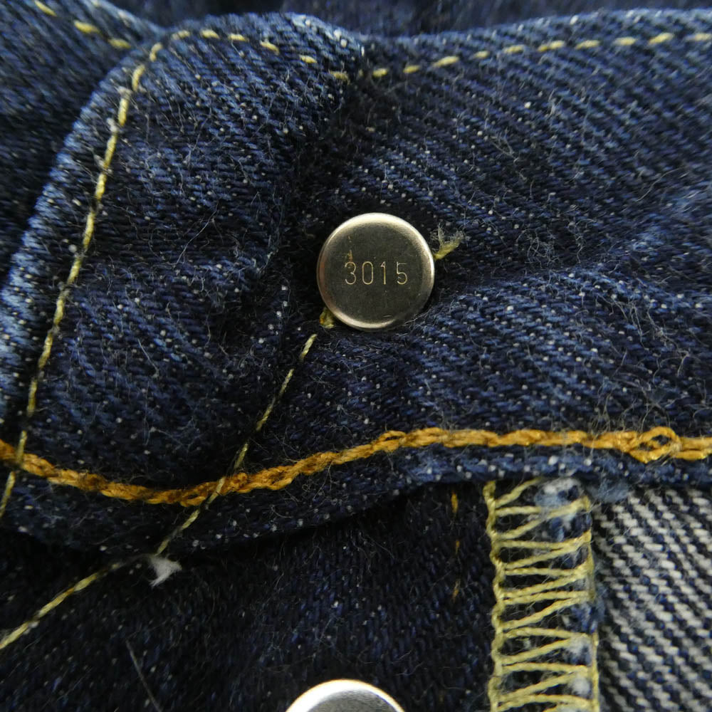 Levi's リーバイス 50155-0079 LVC 1955年モデル 501XX 復刻 デニム パンツ インディゴブルー系 W38【中古】