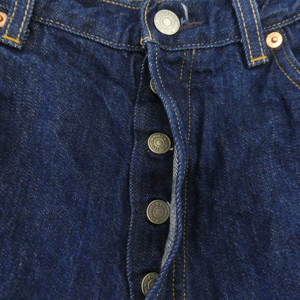 Levi's リーバイス 66501-0146 LVC 1966モデル 501 BIG E 復刻 デニム パンツ インディゴブルー系 W36【中古】