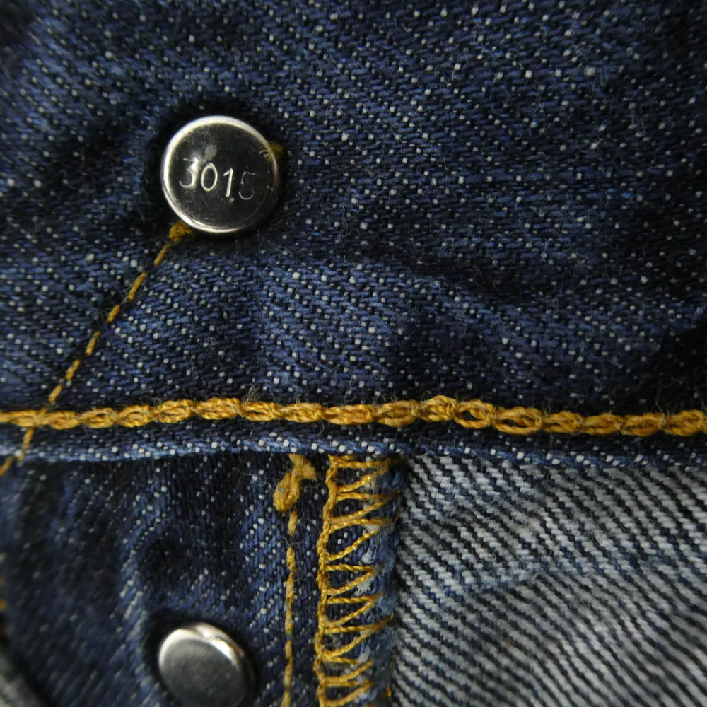 Levi's リーバイス 47501-0200 LVC 1947モデル 501XX 復刻 レプリカ デニム パンツ インディゴブルー系 W38【中古】