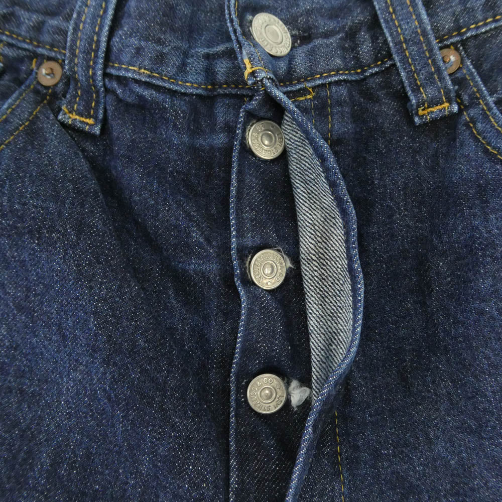 Levi's リーバイス 47501-0200 LVC 1947モデル 501XX 復刻 レプリカ デニム パンツ ジーンズ W38 インディゴブルー系 W38【中古】