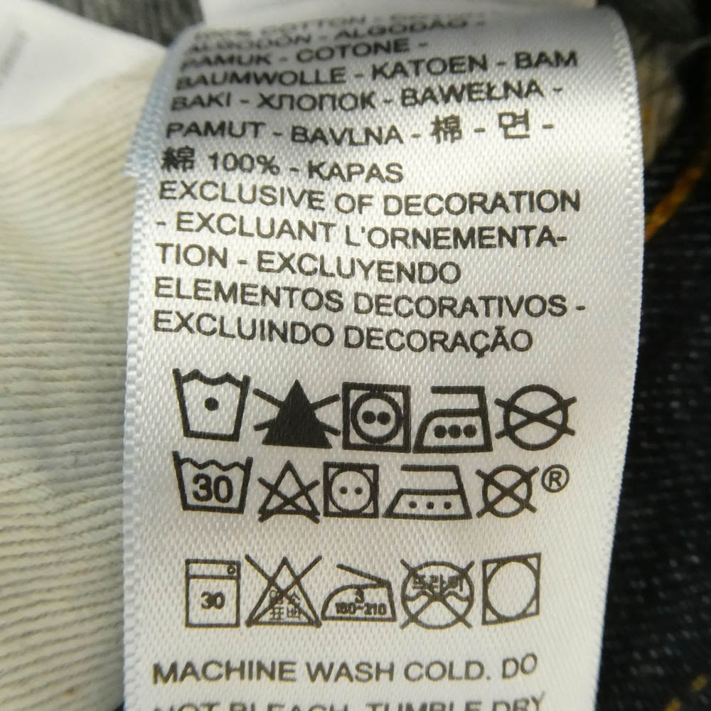 Levi's リーバイス 47501-0224 LVC 1947年モデル 501XX 復刻 デニム パンツ ジーンズ インディゴブルー系 W36【中古】