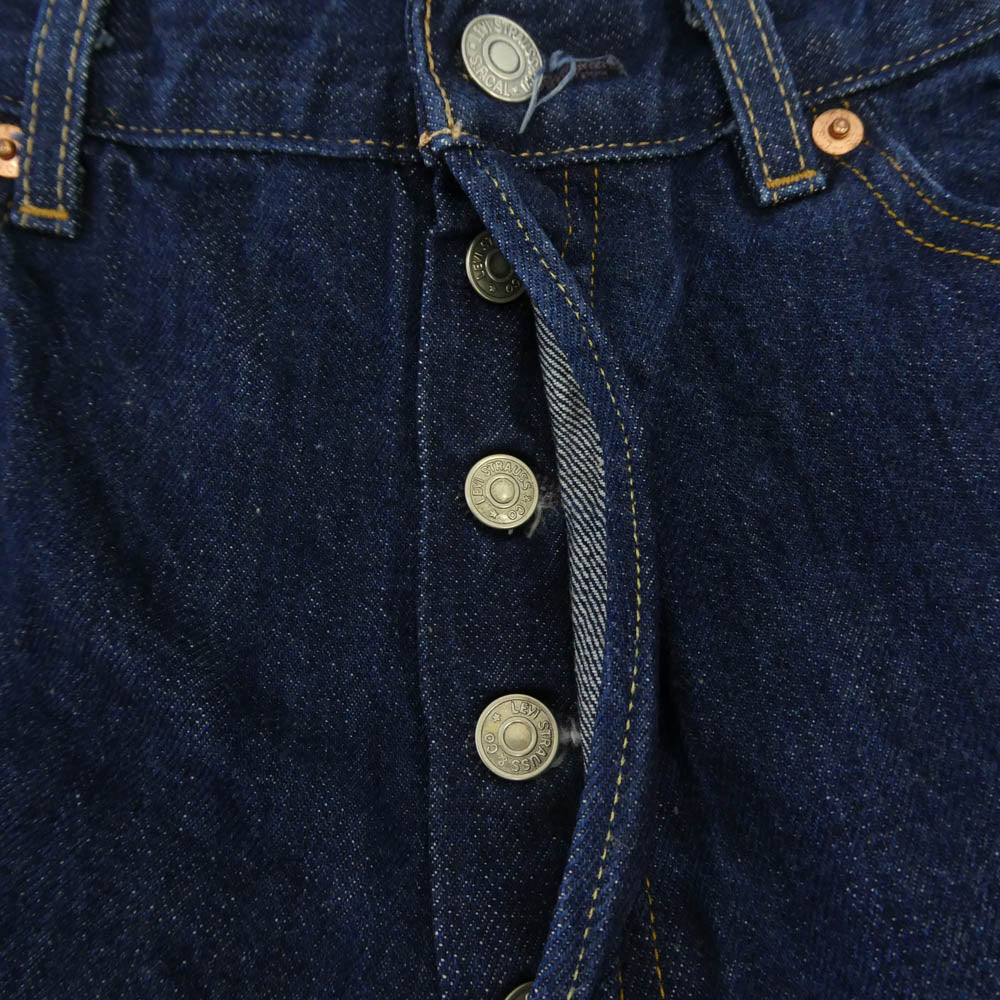 Levi's リーバイス 66501-0146 LVC 1966モデル 501 BIG E 復刻 レプリカ デニム パンツ W38 インディゴブルー系 W38【中古】