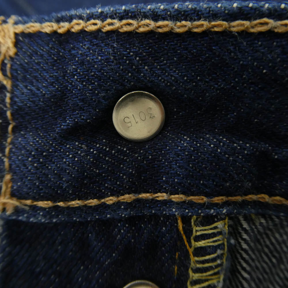 Levi's リーバイス 66501-0146 LVC 1966モデル 501 BIG E 復刻 レプリカ デニム パンツ W38 インディゴブルー系 W38【中古】