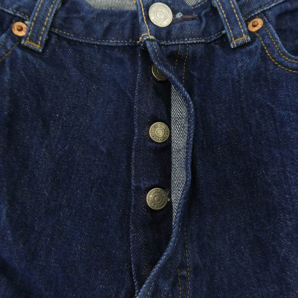Levi's リーバイス 66501-0146 LVC 1966モデル 501 BIG E 復刻 デニム パンツ W38 インディゴブルー系 W38【中古】