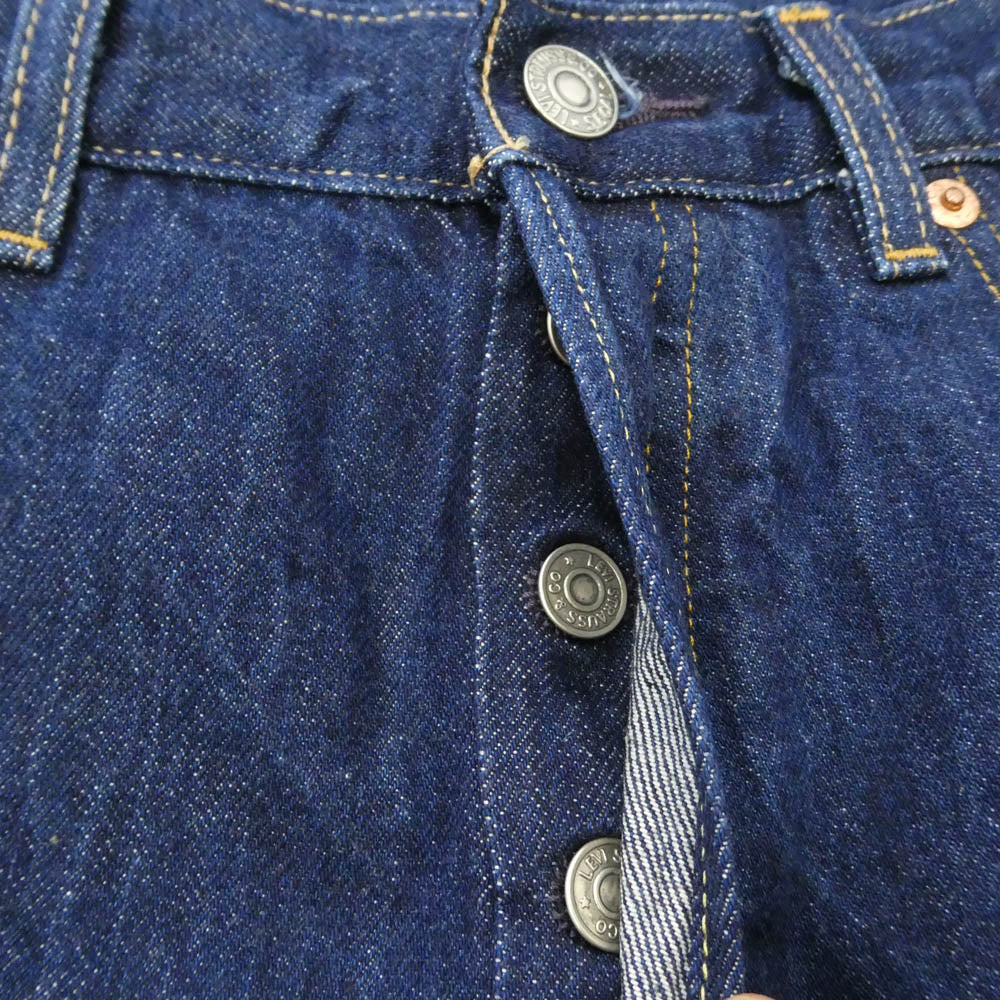 Levi's リーバイス 66501-0146 LVC 1966モデル 501 BIG E 復刻 デニム パンツ W36 インディゴブルー系 W36【中古】