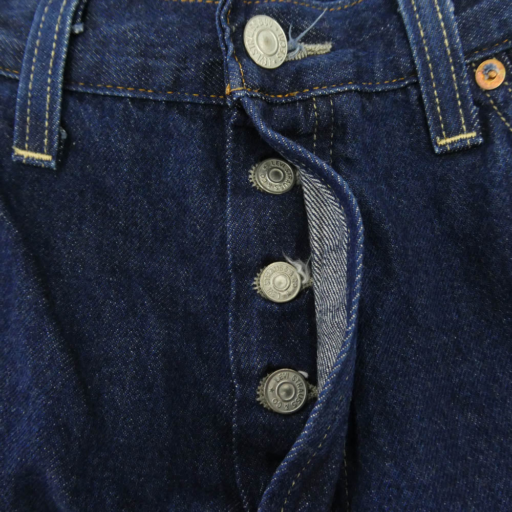 Levi's リーバイス 37501-0018 LVC 1937年モデル 501XX 復刻 デニム パンツ ジーンズ インディゴブルー系 W38【中古】