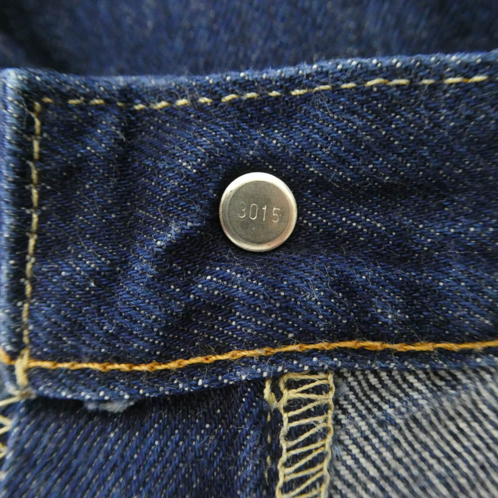 Levi's リーバイス 37501-0018 LVC 1937年モデル 501XX 復刻 デニム パンツ ジーンズ インディゴブルー系 W38【中古】