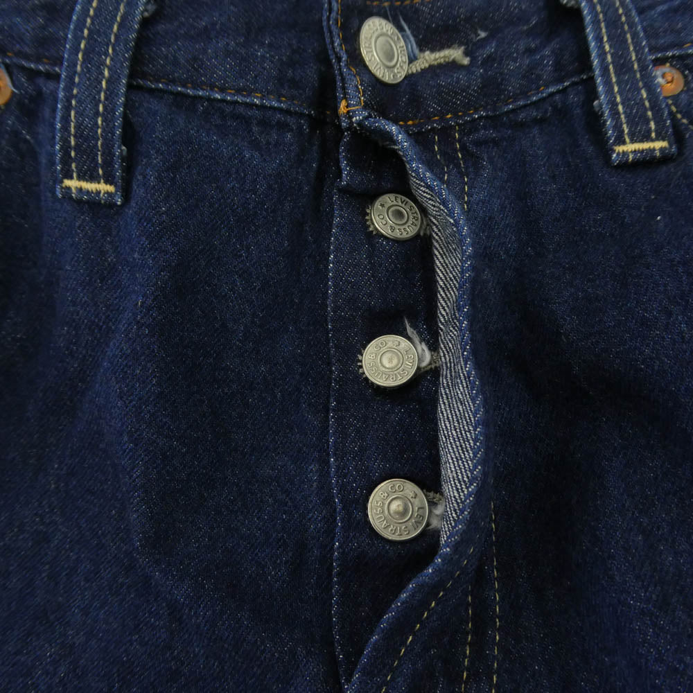 Levi's リーバイス 37501-0018 LVC 1937年モデル 501XX 復刻 デニム パンツ ジーンズ W38 インディゴブルー系 W38【中古】