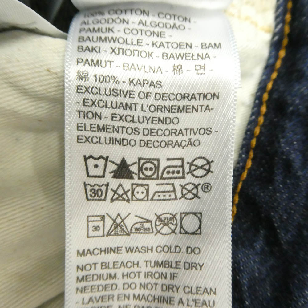 Levi's リーバイス 37501-0018 LVC 1937年モデル 501XX 復刻 デニム パンツ ジーンズ W38 インディゴブルー系 W38【中古】
