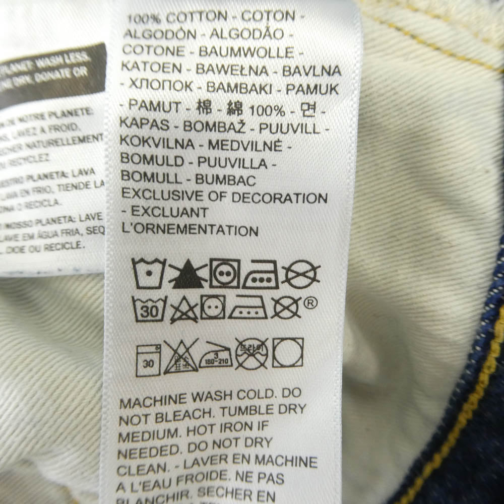 Levi's リーバイス 33501-0049 LVC 1933年モデル 501XX 復刻 デニム パンツ ジーンズ W38 インディゴブルー系 W38【中古】