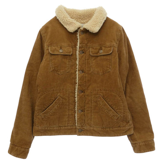 TMT ティーエムティー 10AW TJK-F1007 コーデュロイ ボア ランチ ジャケット ブラウン系 S【中古】