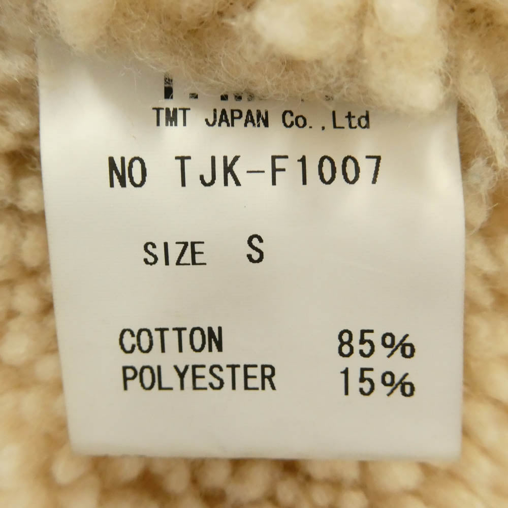 TMT ティーエムティー 10AW TJK-F1007 コーデュロイ ボア ランチ ジャケット ブラウン系 S【中古】