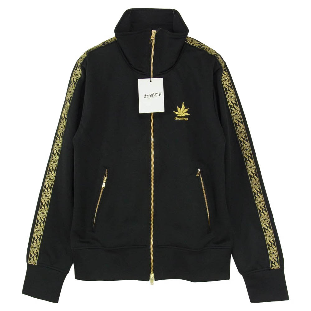 drestrip ドレストリップ HSJ-05 百式 ジャージ ハイネック トラック ジップアップ ジャケット ブラック系 1【美品】【中古】