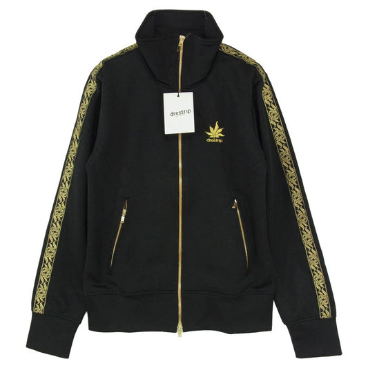 drestrip ドレストリップ HSJ-05 百式 ジャージ ハイネック トラック ジップアップ ジャケット ブラック系 1【美品】【中古】