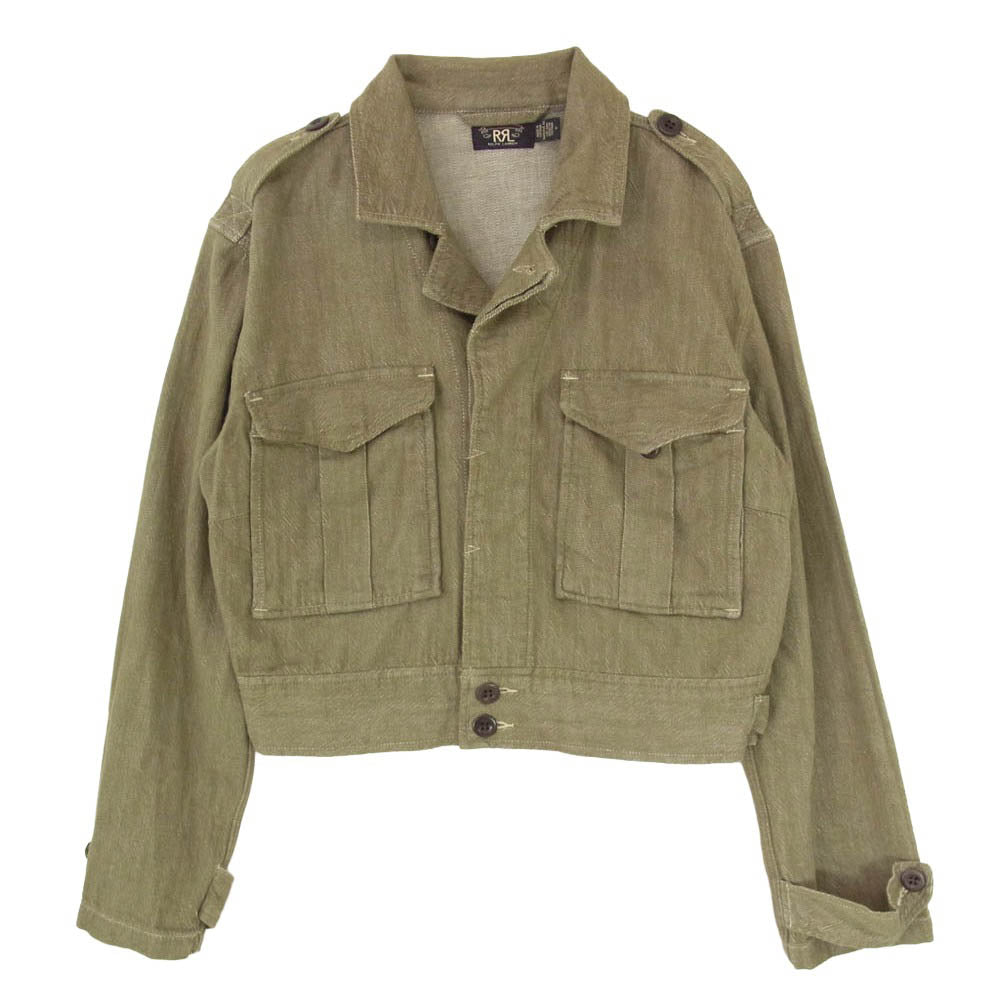 RRL ダブルアールエル 282950197001 バトル ドレス ジャケット グリーン系 165/92A【中古】