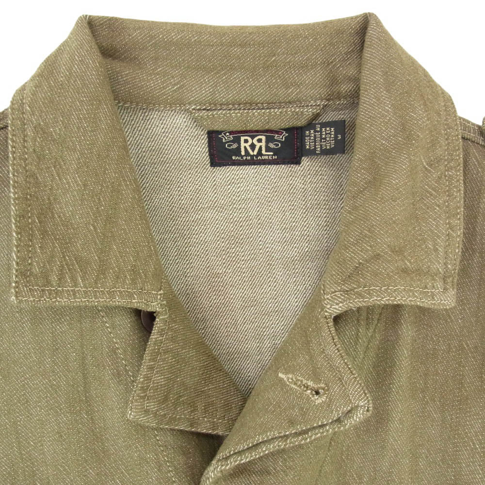 RRL ダブルアールエル 282950197001 バトル ドレス ジャケット グリーン系 165/92A【中古】