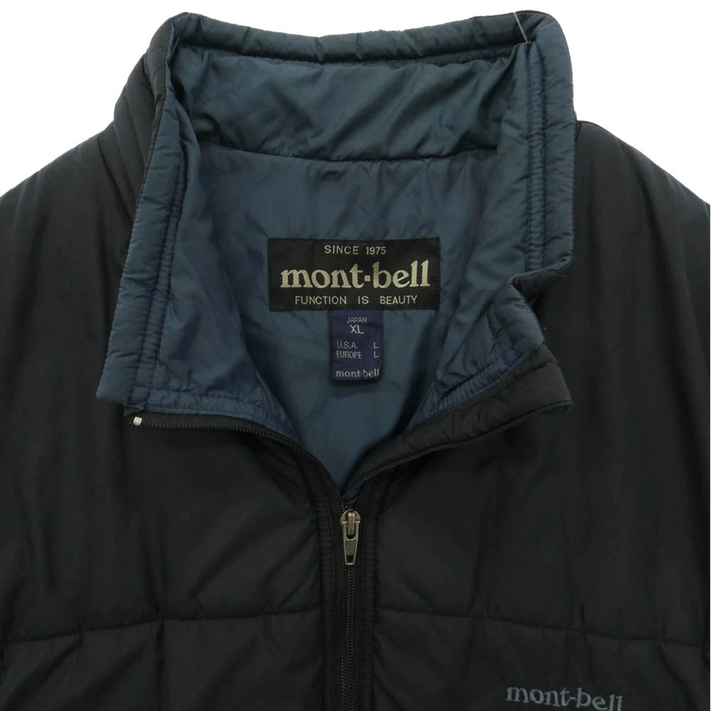 mont-bell モンベル 中綿 ベスト ダークネイビー系 XL【中古】