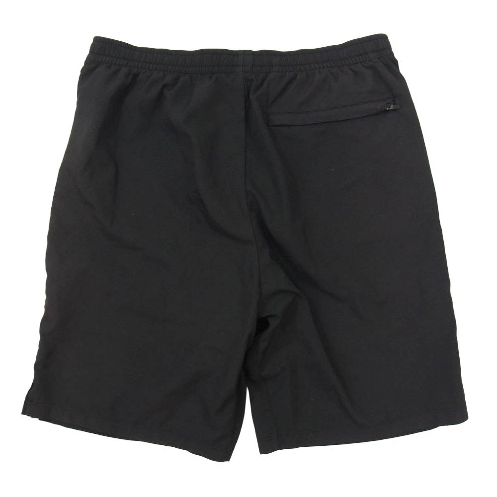 A BATHING APE アベイシングエイプ 001GDC701028X ロゴ プリント ショーツ ショート ハーフ パンツ ブラック系 L【中古】