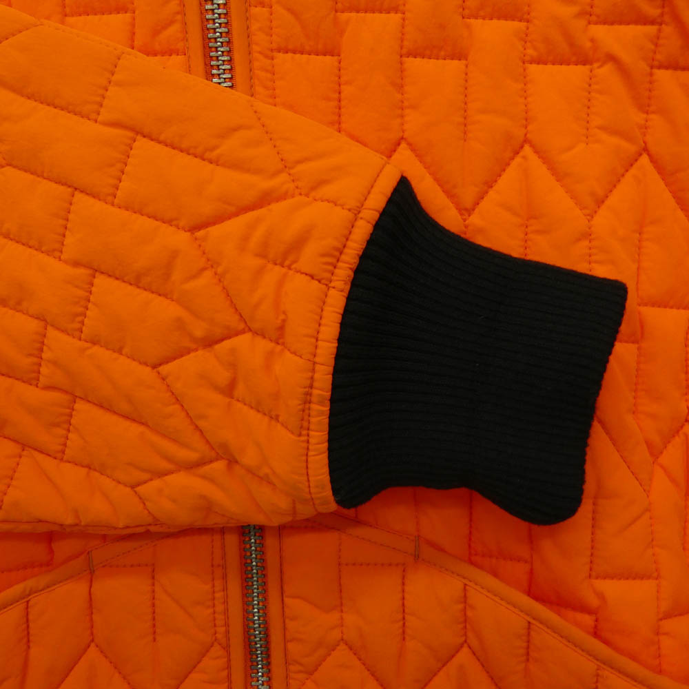 STUSSY ステューシー 22AW S QUILTED LINER JACKET キルティング ライナー ジャケット オレンジ系 M【中古】