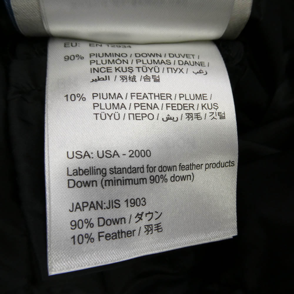 MONCLER モンクレール Sacai サカイ × sacai サカイ SHIO ファー ダウンジャケット ブラック系【中古】