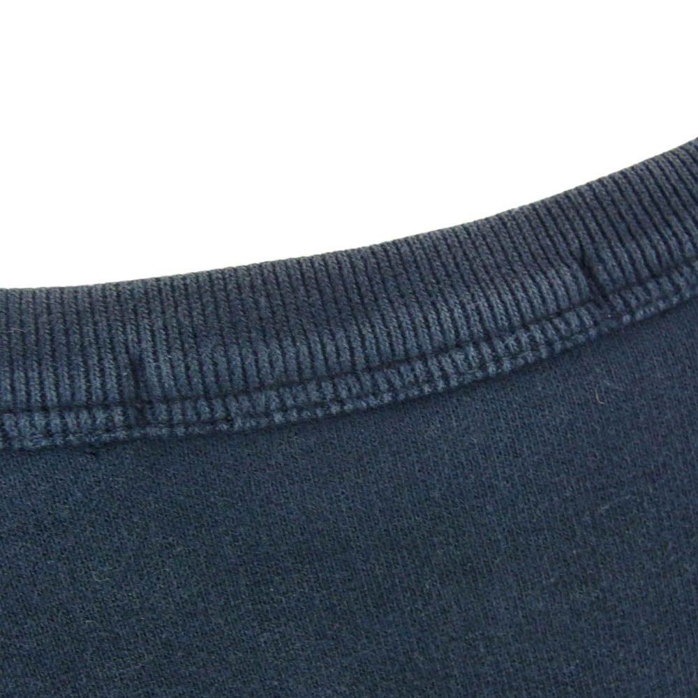 STONE ISLAND ストーンアイランド 18AW 691562720 Crew Neck Sweatshirt ワッペン付き クルーネック スウェット トレーナー ネイビー系 M【中古】
