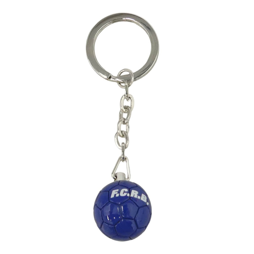 F.C.R.B. エフシーアールビー FCRB-260177 SOCCER BALL KEYCHAIN サッカーボール キーチェーン キーホルダー ブルー系 シルバー系【極上美品】【中古】