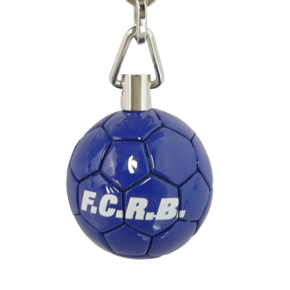 F.C.R.B. エフシーアールビー FCRB-260177 SOCCER BALL KEYCHAIN サッカーボール キーチェーン キーホルダー ブルー系 シルバー系【極上美品】【中古】