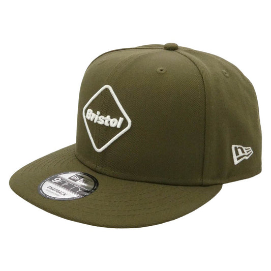 F.C.R.B. エフシーアールビー NEW ERA ニューエラ 24AW FCRB-242117 x NEW ERA ニューエラ EMBLEM 9FIFTY SNAPBACK CAP エンブレム スナップバック キャップ 帽子 カーキ系【中古】