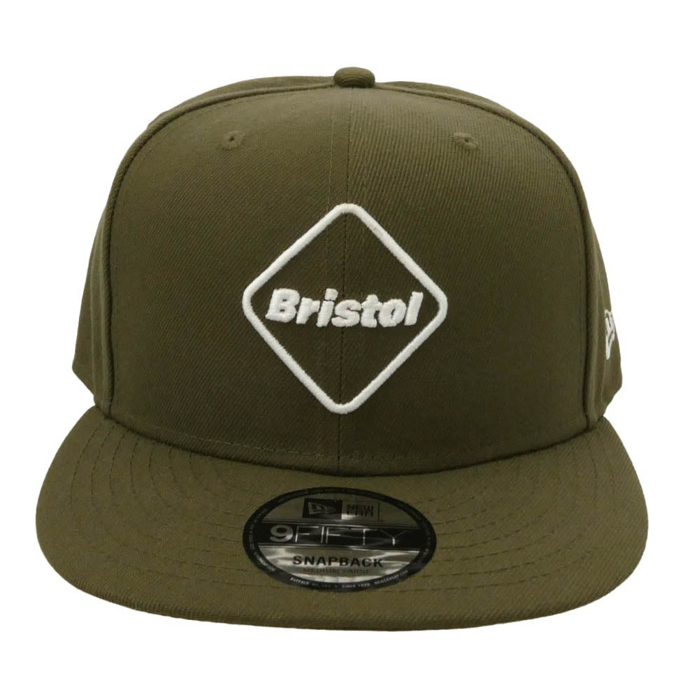 F.C.R.B. エフシーアールビー NEW ERA ニューエラ 24AW FCRB-242117 x NEW ERA ニューエラ EMBLEM 9FIFTY SNAPBACK CAP エンブレム スナップバック キャップ 帽子 カーキ系【中古】