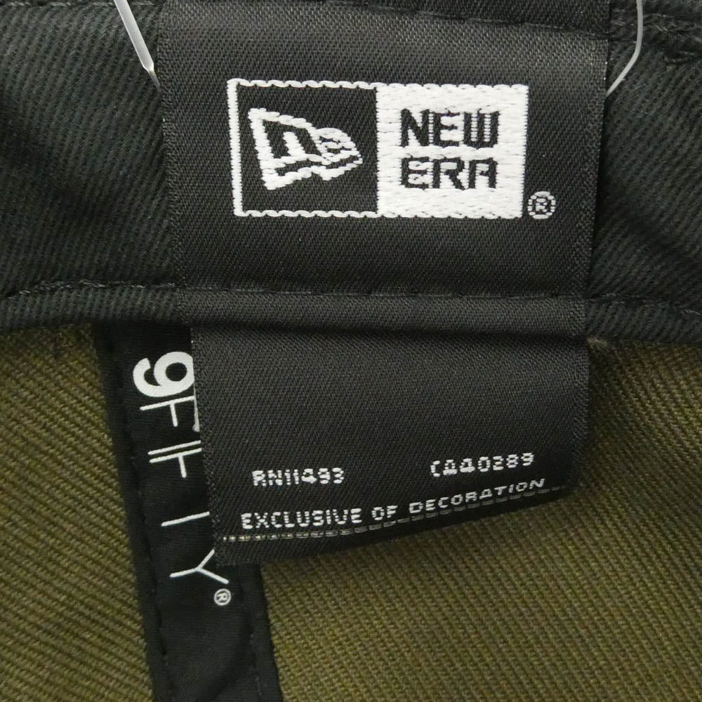 F.C.R.B. エフシーアールビー NEW ERA ニューエラ 24AW FCRB-242117 x NEW ERA ニューエラ EMBLEM 9FIFTY SNAPBACK CAP エンブレム スナップバック キャップ 帽子 カーキ系【中古】