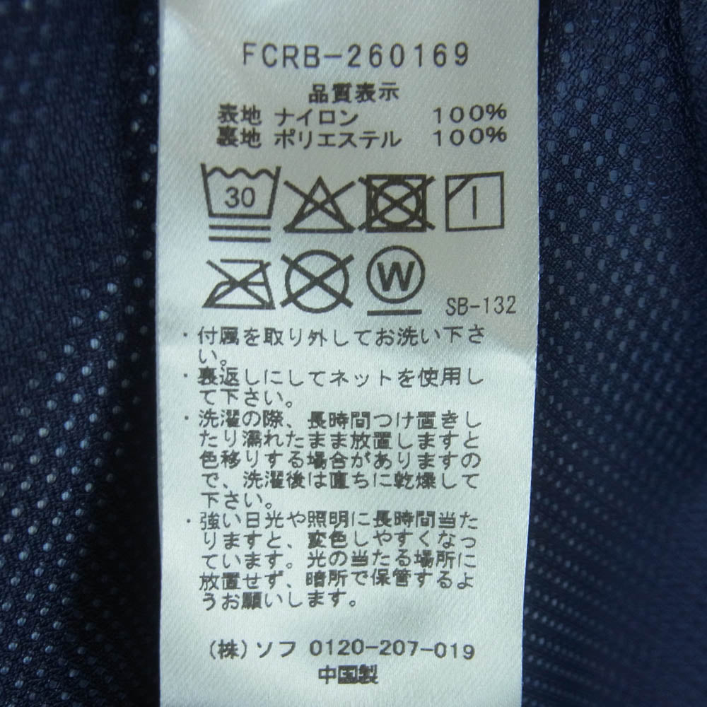 F.C.R.B. エフシーアールビー FRAGMENT DESIGN フラグメントデザイン 26SS FCRB-260169 FRAGMENT Camouflage Nylon Blouson B Dot Camo フラグメント カモフラージュ ナイロン ブルゾン ドットカモ フーデッド ジャケット ブルー系 グレー系 S【美品】【中古】