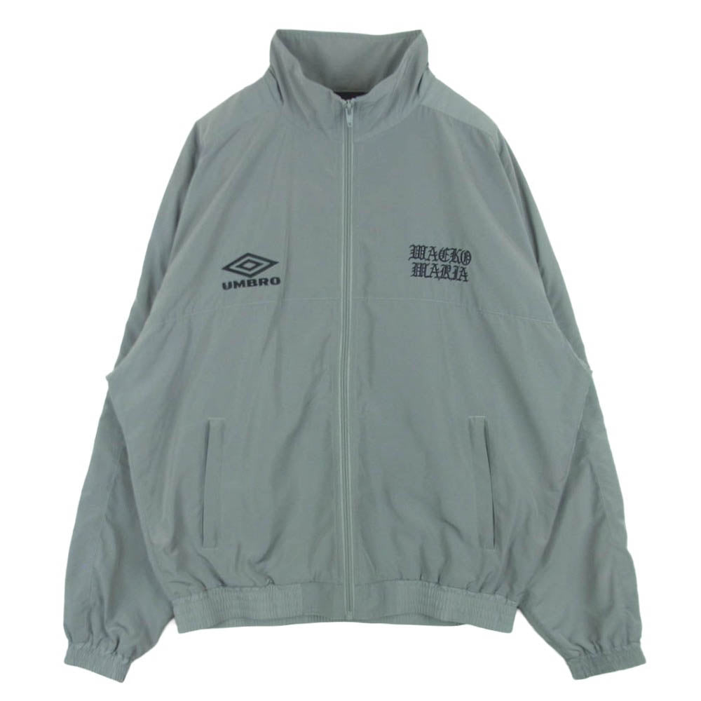 WACKO MARIA ワコマリア 26SS 26SS-WMO-UB01 UMBRO TRACK JACKET TYPE-1 アンブロ ナイロン トラック ジャケット グレー系 M【美品】【中古】