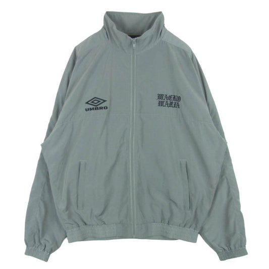 WACKO MARIA ワコマリア 26SS 26SS-WMO-UB01 UMBRO TRACK JACKET TYPE-1 アンブロ ナイロン トラック ジャケット グレー系 M【美品】【中古】