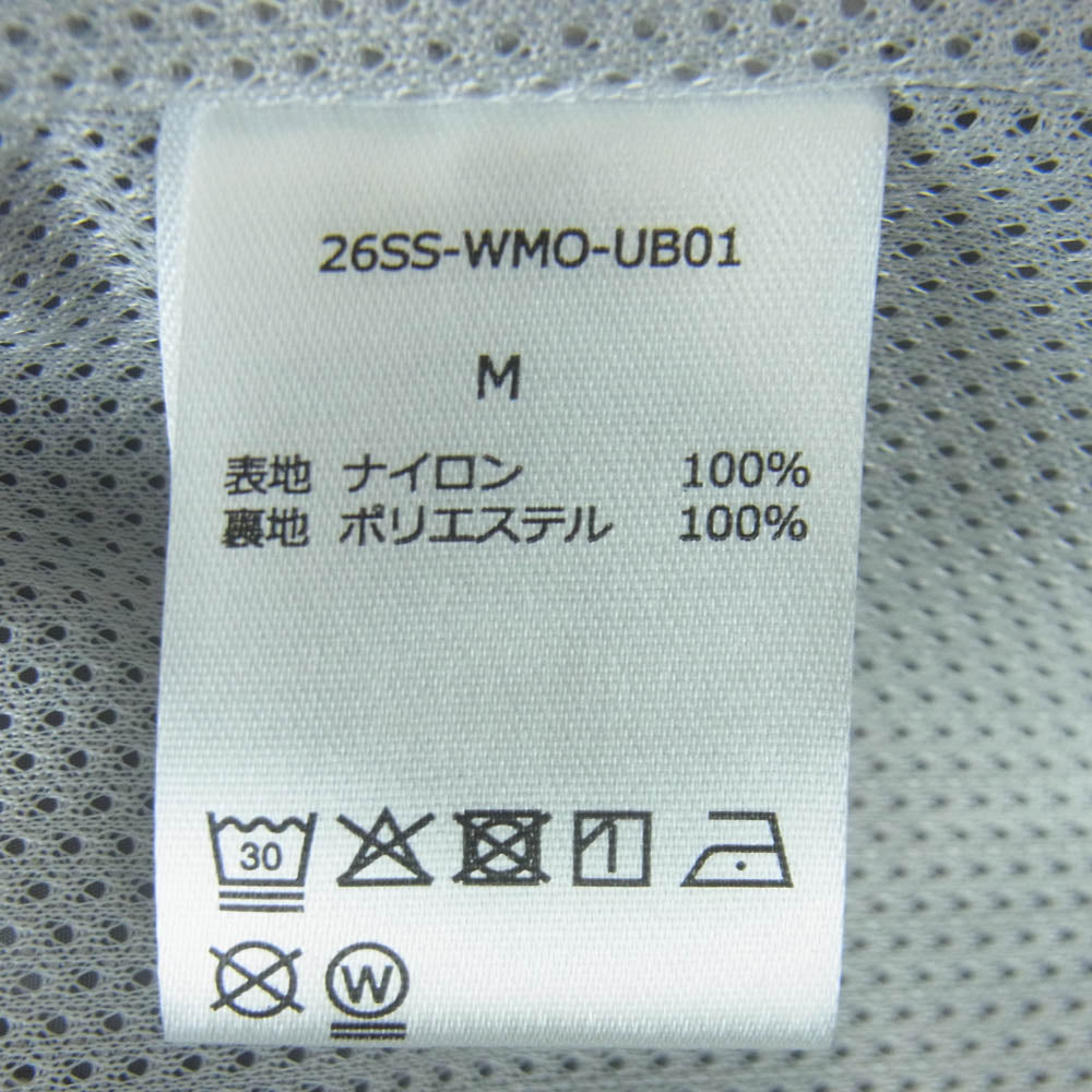 WACKO MARIA ワコマリア 26SS 26SS-WMO-UB01 UMBRO TRACK JACKET TYPE-1 アンブロ ナイロン トラック ジャケット グレー系 M【美品】【中古】