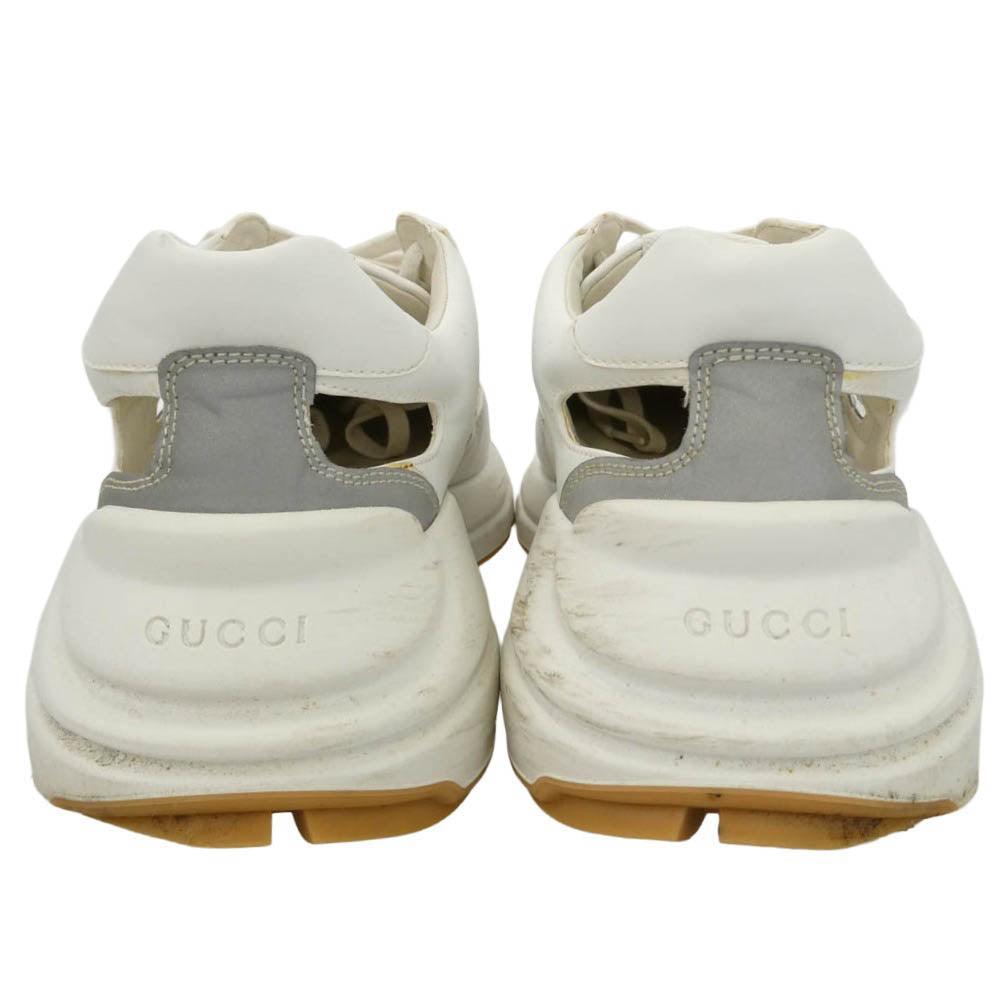 GUCCI グッチ 657977 Rhyton ライトン シェリーライン ダッド スニーカー ホワイト系 8【中古】