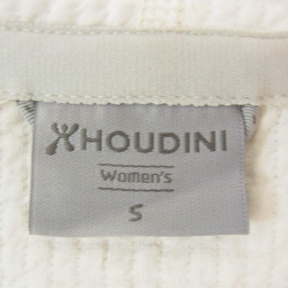 HOUDINI フーディニ 120714 Women's Mono Air Houdi ウィメンズ モノ エアー フーディ ジップ パーカー ホワイト系 S【中古】