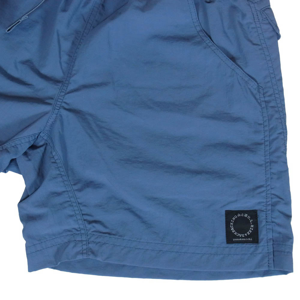 ヤマトミチ 5-Pocket Shorts 5ポケット ナイロン ショーツ ショートパンツ ブルー系 M【中古】