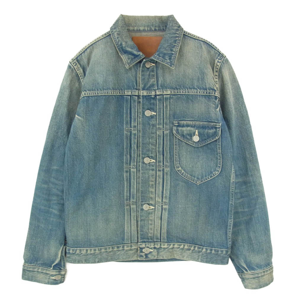 TMT ティーエムティー 16SS TJK-S16SP60 DENIM JACKET 加工 コットン 日本製 デニム ジャケット インディゴブルー系 M【中古】