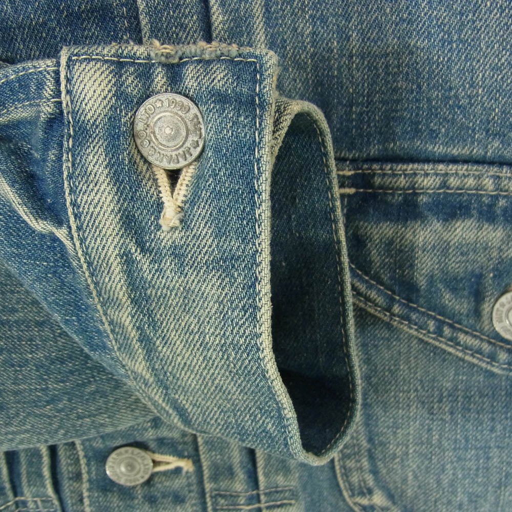 TMT ティーエムティー 16SS TJK-S16SP60 DENIM JACKET 加工 コットン 日本製 デニム ジャケット インディゴブルー系 M【中古】