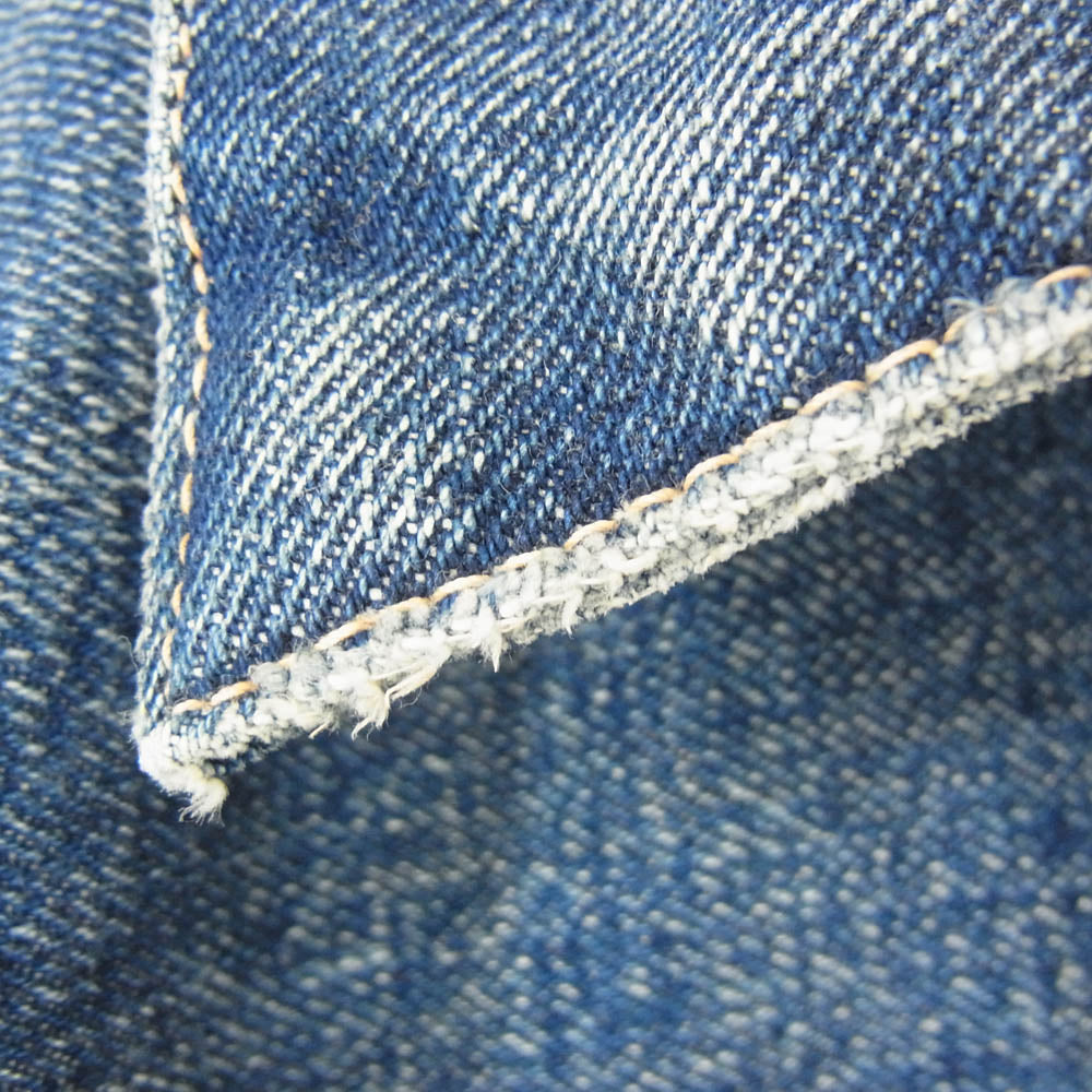 TMT ティーエムティー Denime ドゥニーム × Denime ドゥニーム 加工 1stタイプ デニム ジャケット インディゴブルー系 M【中古】