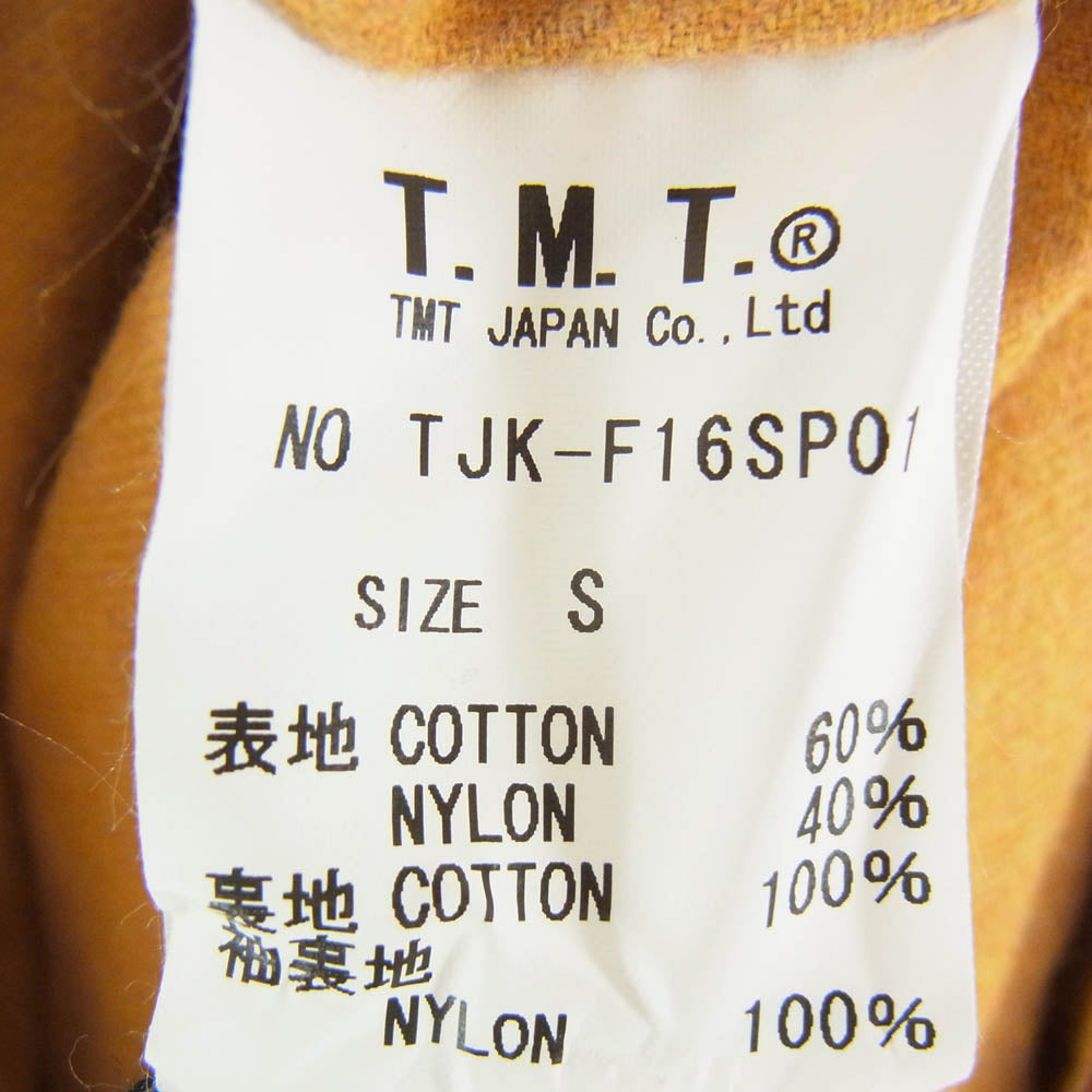 TMT ティーエムティー 16AW TJK-F16SP01 COACH JACKET バックプリント ナイロン コーチ ジャケット レッド系 S【極上美品】【中古】