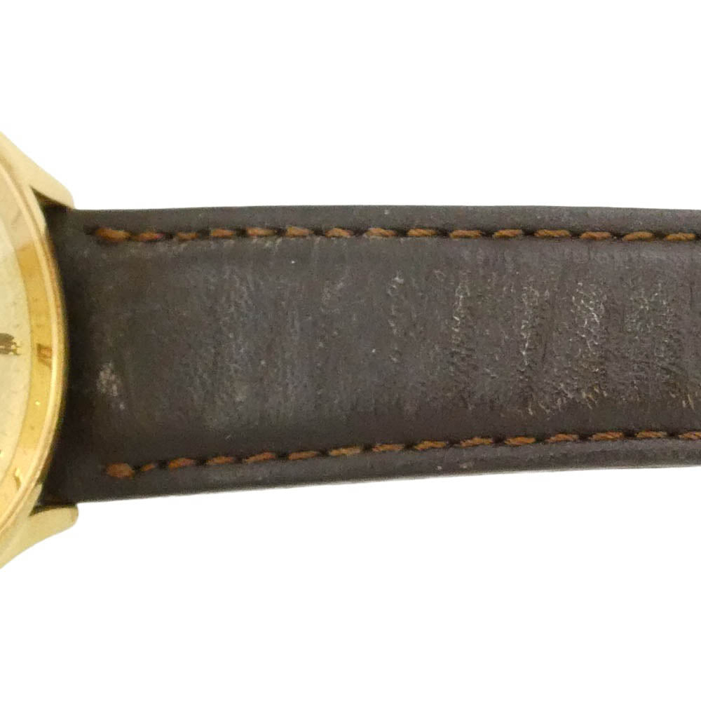 SEIKO セイコー 8N41-6060 DOLCE ドルチェ ゴールド文字盤 腕時計 ウォッチ ブラウン系 ゴールド系【中古】