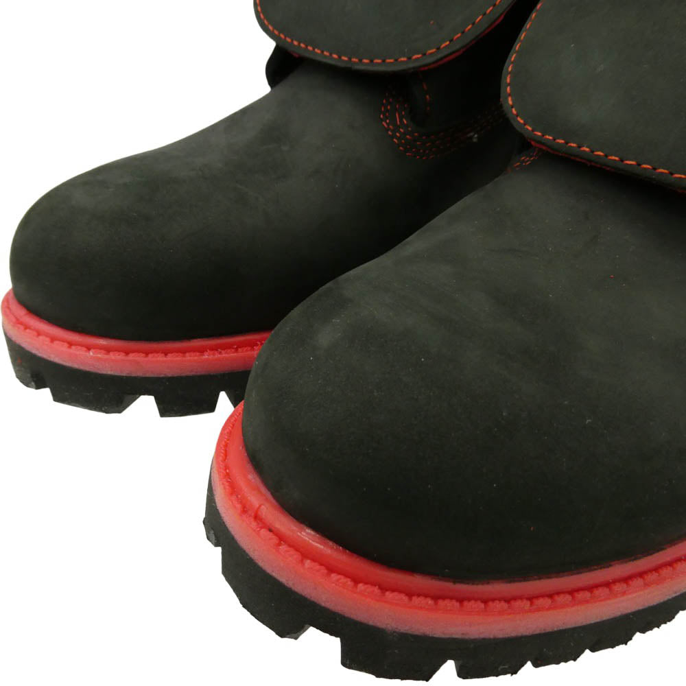 Timberland ティンバーランド 6147A x 所ジョージ 40周年記念 1973足限定 6inch PREMIUM BOOT 6インチ プレミアム ブーツ ブラック系 レッド系 26cm【中古】