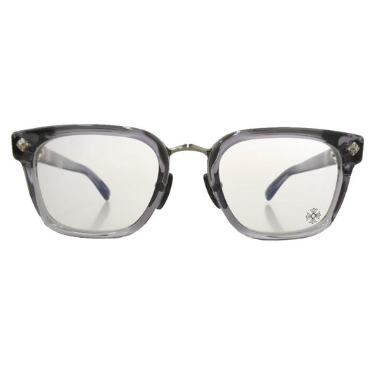 CHROME HEARTS クロムハーツ（原本無） GIGANDICK 眼鏡 メガネ アイウェア グレー系 クリア系 53□23-148【中古】