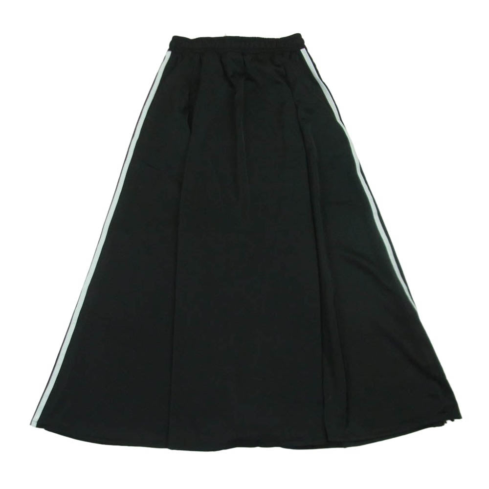 adidas アディダス FL0039 Originals オリジナルス LONG SATIN SKIRT ロング サテン スカート ブラック系 S【極上美品】【中古】