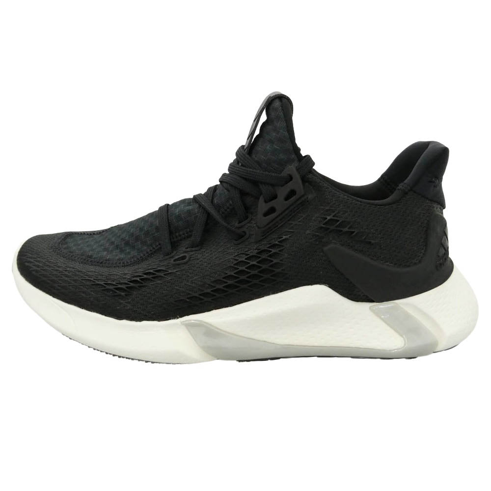 adidas アディダス EG1399 EDGE XT ランニングシューズ ローカットスニーカー ブラック系 ホワイト系 25cm【極上美品】【中古】
